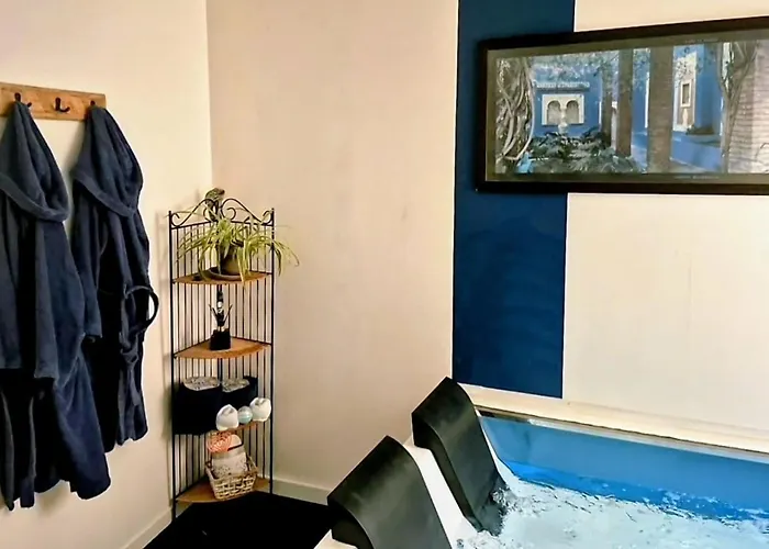 Daire La Bulle Bleue Jacuzzi *